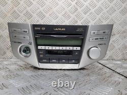 05-09 Lexus Rx400h Mark Levinson Radio Stereo CD Player Headunit 86120-48a90	 <br/>    <br/> 	 Traduction en français : Autoradio stéréo CD Mark Levinson pour Lexus Rx400h 05-09 Headunit 86120-48a90