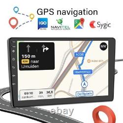 10.1 Android 11 Voiture Carplay Radio Lecteur Stéréo Gps Nav Pour Toyota Rav4 2013-19