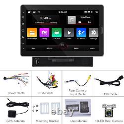 10.1 Single 1 Din Android 11 Dab+ Voiture Stereo Radio Gps Navi Wifi Chef D'unité Dab+
