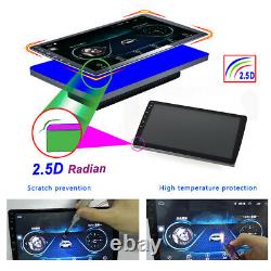 10.1'' Voiture Stereo Radio 2din Android 9.1 Gps Navi Wifi Bluetooth Fm Mp5 Lecteur