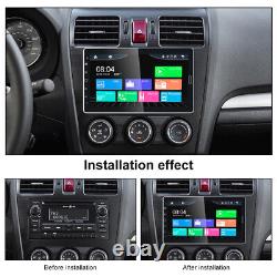 10,1 pouces Simple 1DIN Écran tactile rotatif Lecteur radio stéréo de voiture Apple Carplay
