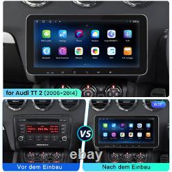 10.33 Pour Audi TT MK2 8J 2006-2014 Lecteur radio stéréo de voiture Android12 GPS CarPlay