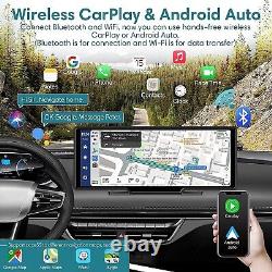 10 Lecteur stéréo de voiture portable sans fil Carplay Android Auto Radio Receiver CAM