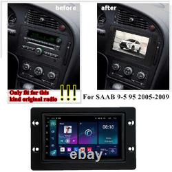 1GB + 16GB Lecteur Radio Stéréo de Navigation GPS pour Voiture Android 12 Pour SAAB 9-5 95 de 05-09