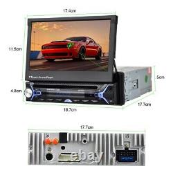 1 DIN 7 Android 13 Autoradio Lecteur DVD CD Bluetooth AM FM GPS Unité Principale