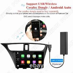 2012-2015 Pour Honda CIVIC Hatchback Lhd Stereo Radio Lecteur Gps 9 Android 10.1