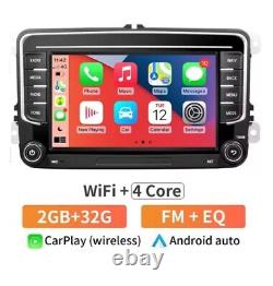 32 Go 7 Android 13 Autoradio GPS Lecteur pour Volkswagen Golf, Polo, Passat