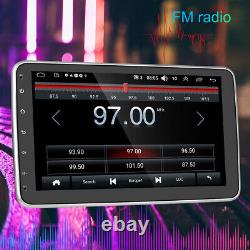 32 Go Single 1 Din Rotatable 10.1 Android 10 Voiture Stereo Radio Gps Navi Dab+ Wifi