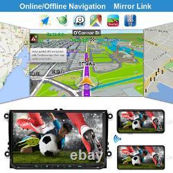 4G LTE Android13 Carplay+IP69 CAMÉRA pour VW GOLF MK5 MK6 Stéréo Radio Lecteur GPS