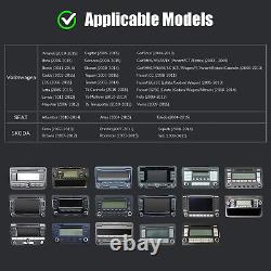 4+64G pour VW GOLF MK5 MK6 9 Android 14 Carplay Autoradio Lecteur Radio WIFI GPS