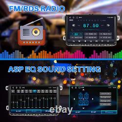 4+64G pour VW GOLF MK5 MK6 9 Android 14 Carplay Autoradio Lecteur Radio WIFI GPS