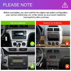 64 Go Pour VW GOLF MK5 MK6 9 Apple CarPlay Autoradio Stéréo Android 13 Lecteur GPS