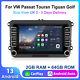 64 Go Pour Vw Golf Mk5 Mk6 Carplay Android 13 Autoradio Gps Navi Swc