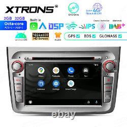 7 Android 13 Lecteur DVD de voiture stéréo radio GPS à 8 cœurs pour Alfa Romeo Mito 2008-19