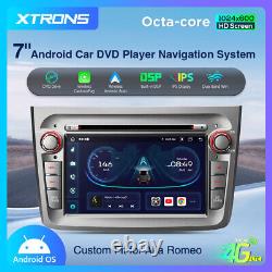 7 Android 13 Lecteur DVD de voiture stéréo radio GPS à 8 cœurs pour Alfa Romeo Mito 2008-19