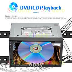7 Autoradio Bluetooth DVD CD Écran tactile FM Lecteur MP5 Double 2 Din