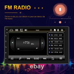 7 Double 2 Din Car Stereo Radio Usb Lecteur Mp5 Apple Carplay Android Auto Dab+
