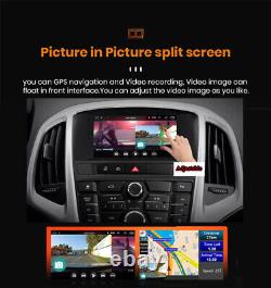 7 Lecteur Radio Stéréo Android 11 GPS pour Vauxhall Opel Astra J 2010-14 Carplay