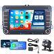 7 Lecteur Radio Stéréo De Voiture Carplay Android 13 Gps Navi Wifi Pour Vw Golf Mk5 Mk6
