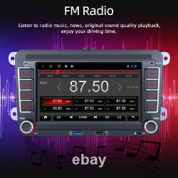 7 Lecteur radio stéréo de voiture Carplay Android 13 GPS Navi WIFI pour VW GOLF MK5 MK6