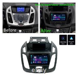 7 Pour Autoradio GPS Navi FM WIFI Player Carplay pour Ford Transit Connect 2014-18