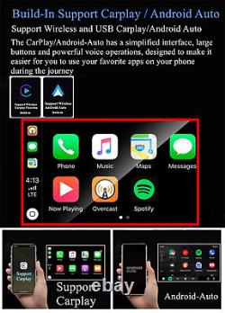 7 Pour Autoradio GPS Navi FM WIFI Player Carplay pour Ford Transit Connect 2014-18