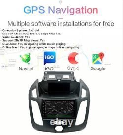 7 Pour Autoradio GPS Navi FM WIFI Player Carplay pour Ford Transit Connect 2014-18