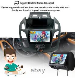7 Pour Autoradio GPS Navi FM WIFI Player Carplay pour Ford Transit Connect 2014-18