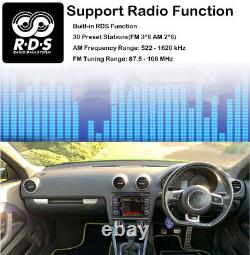 7 Radio Stereo Lecteur De DVD Gps Sat Nav Bluetooth Pour Audi A3 S3 Rs3 (2003-2012)