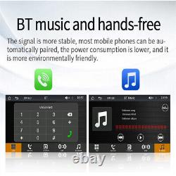 7 pouces Écran tactile Autoradio Lecteur Bluetooth Appel pour CarPlay Android Auto