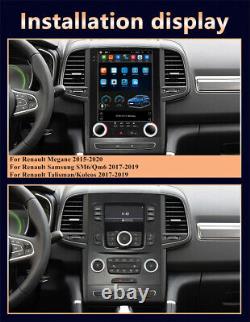 9.7 Android 11 Stereo Radio Gps Navigation Lecteur Fm Pour 2015-20 Renault Megane