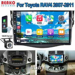 9 Android13 POUR TOYOTA RAV4 2007-2011 Lecteur radio de voiture GPS BT Navigation Stéréo