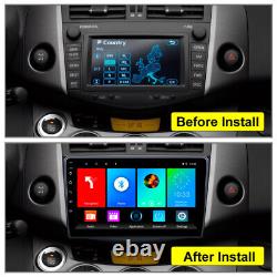 9 Android13 POUR TOYOTA RAV4 2007-2011 Lecteur radio de voiture GPS BT Navigation Stéréo