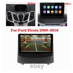 9 Android 10.1 Radio Stéréo Gps Wifi Fm Bt Lecteur Mp5 Pour Ford Fiesta 2009-2016