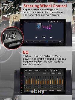 9 Android 11 Auto Stéréo Radio Lecteur Multimédia GPS Unité Principale pour BMW E39 E53 X5 DAB