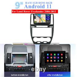 9 Android 11 Autoradio GPS Lecteur 1+16G pour Land Rover Freelander 06-12