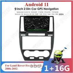 9 Android 11 Autoradio GPS Lecteur 1+16G pour Land Rover Freelander 06-12