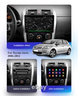 9 Android 11 Lecteur GPS Radio Stéréo pour Toyota Auris 2006-2012 avec Carplay 2+32G