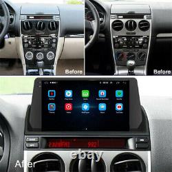 9 Android 12.0 Stéréo Radio GPS Nav Unité Principale Lecteur Wifi pour Mazda 6 2002-2008