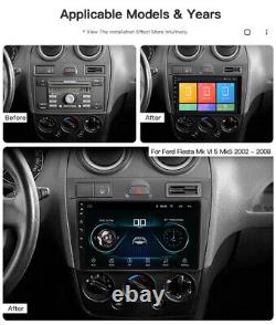 9 Pour Ford Fiesta Mk5 Mk VI 2002-2008 Android 10.1 Stereo Radio Gps Player 32gb