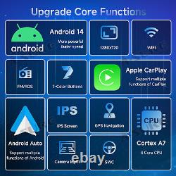 9 Pour VW GOLF MK5 MK6 Apple CarPlay Autoradio Android 14 Lecteur GPS WiFi