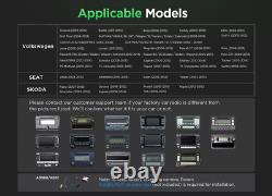 9 Pour VW GOLF MK5 MK6 Apple CarPlay Autoradio Android 14 Lecteur GPS WiFi