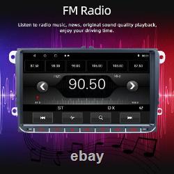9 Pour Vw Golf Mk5 Mk6 Android 12 Voiture Stereo Radio Carplay Gps Navi Lecteur Wifi