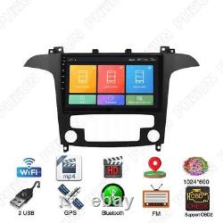 9 Stereo Radio Gps Pour 2007-2015 Ford S Max Android 10.0 Navigation Player Wifi