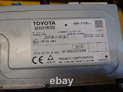 Affichage tactile de la radio de voiture DAB et lecteur multimédia Toyota Aygo Citroen C1
