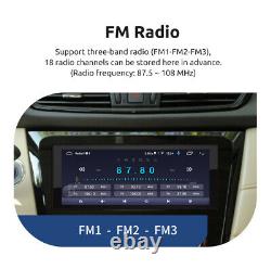 Android10 Single 1 Din De Voiture Radio Écran Tactile Stéréo Usb Fm Bluetooth Gps Ips Hd