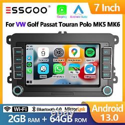 Android 13 pour VW GOLF MK5 MK6 7 pouces Lecteur Radio Stéréo de Voiture Apple Carplay GPS 64G