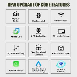 Apple Carplay pour VW GOLF Polo MK6 7 Autoradio Android 14 Lecteur GPS NAV
