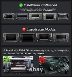 Apple Carplay pour VW GOLF Polo MK6 7 Autoradio Android 14 Lecteur GPS NAV
