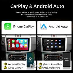 Autoradio 1Din 10.1 pouces avec CarPlay, Android Auto, GPS SAT et écran tactile